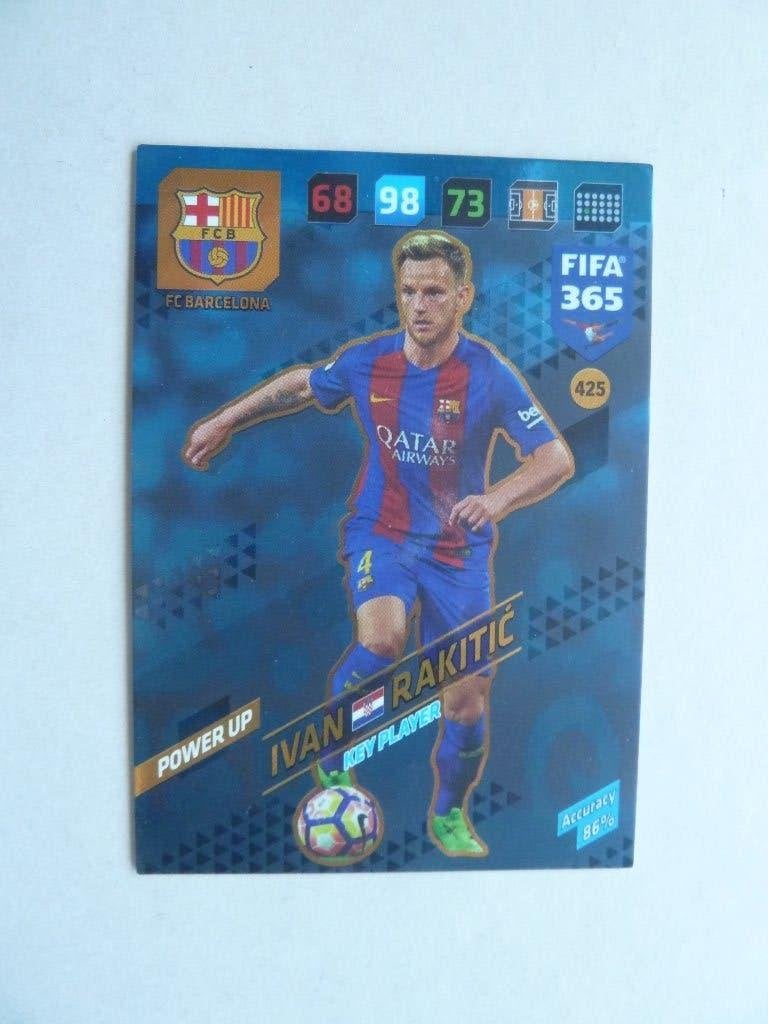 Panini Fifa 365 card. Ivan.Rakitic. Key Player, Ophalen of Verzenden, Zo goed als nieuw, Buitenlandse clubs, Poster, Plaatje of Sticker