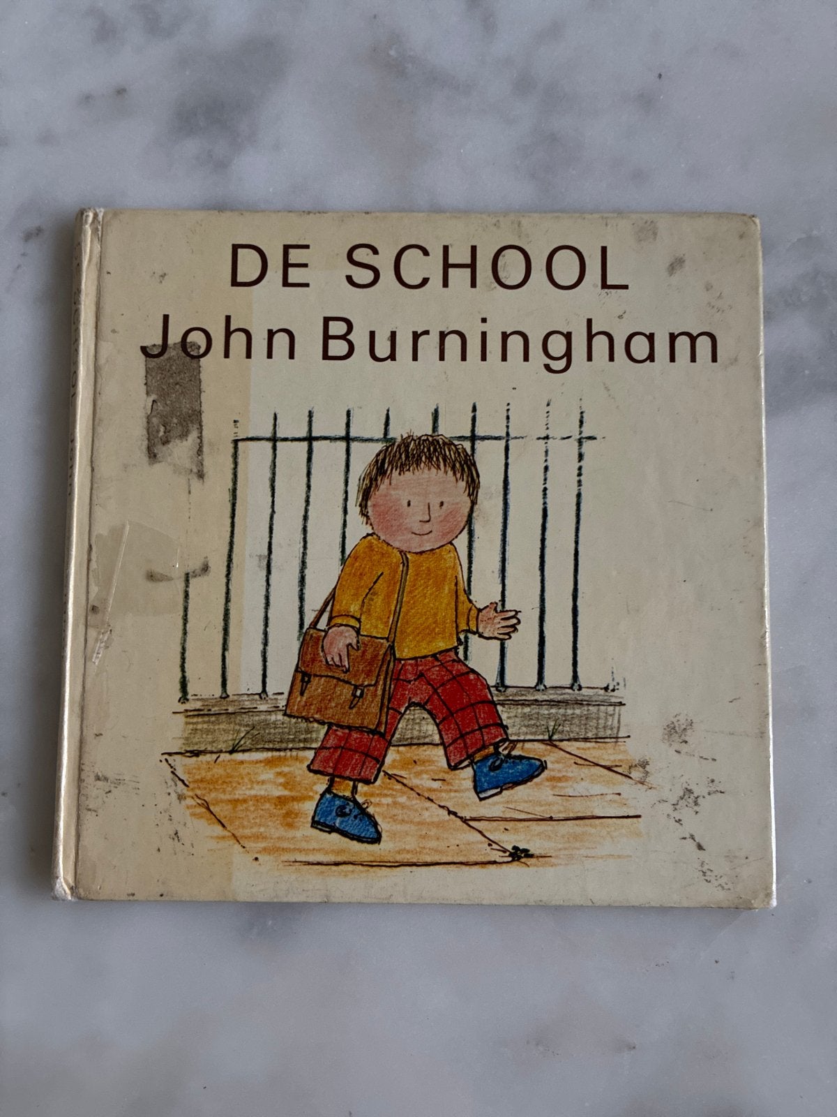 De School - John Burningham (Kinderboek), Ophalen of Verzenden, Gelezen, Fictie algemeen