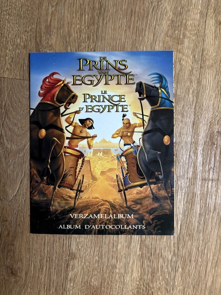 De Prins van Egypte - Stickers voor album - Dreamworks, Ophalen of Verzenden, Nieuw