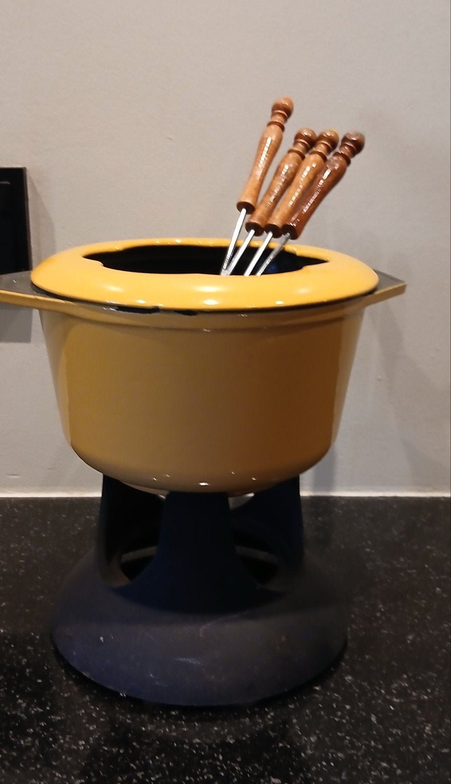 Fondueset, Witgoed en Apparatuur, Fonduesets, Ophalen of Verzenden, Brander, Fondueset
