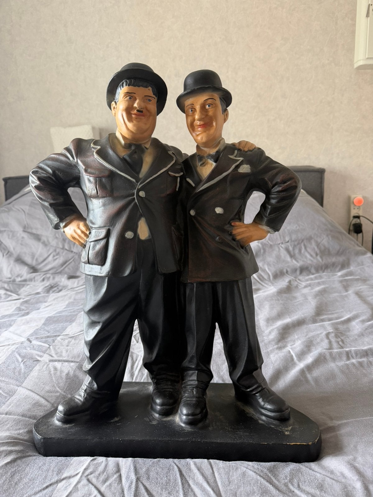Laurl and Hardy beeld, Ophalen of Verzenden, Gebruikt, Overige typen