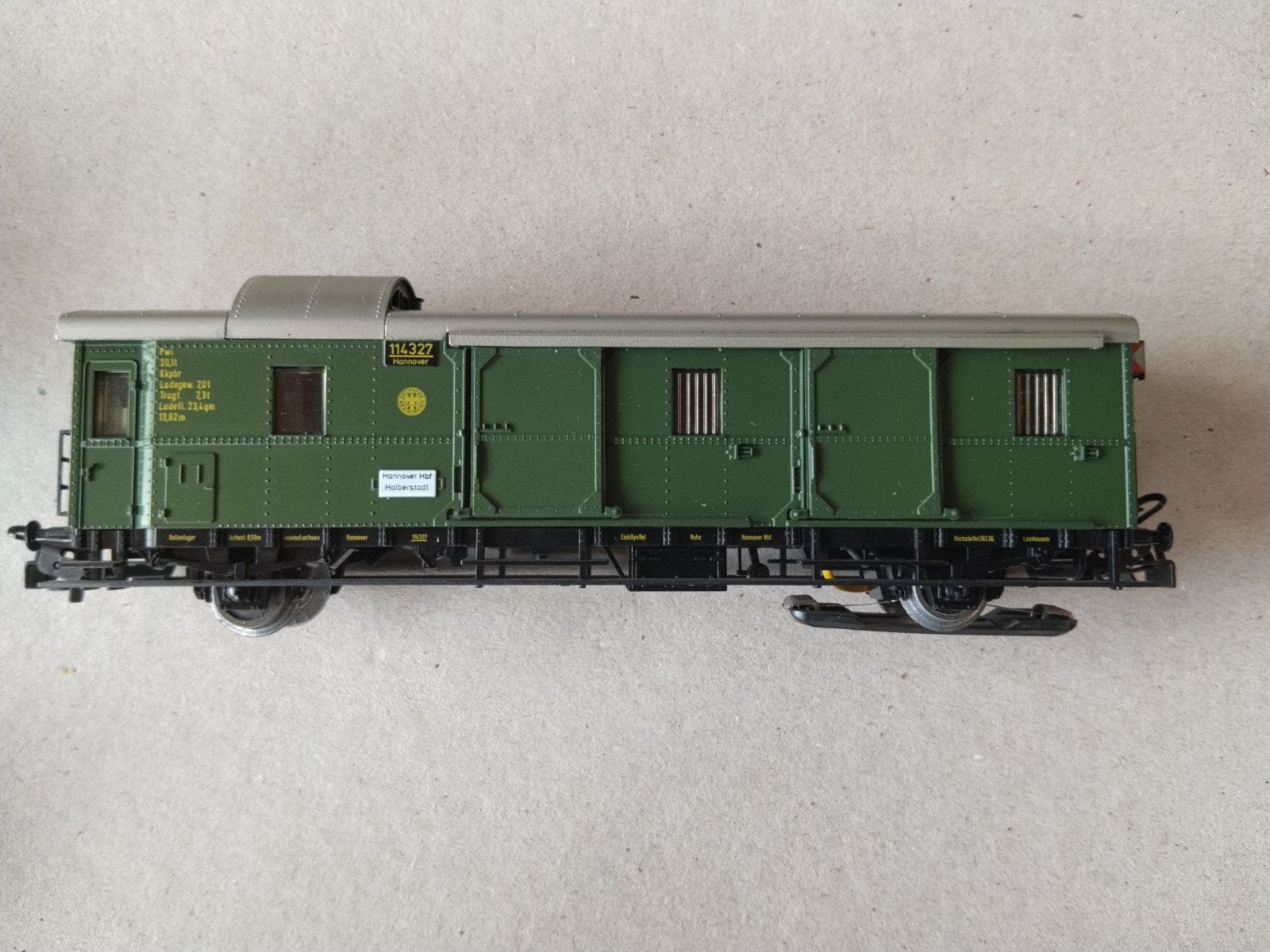 Märklin bagage wagon met sluitlichten, Hobby en Vrije tijd, Wisselstroom, Ophalen of Verzenden, Märklin, Nieuw