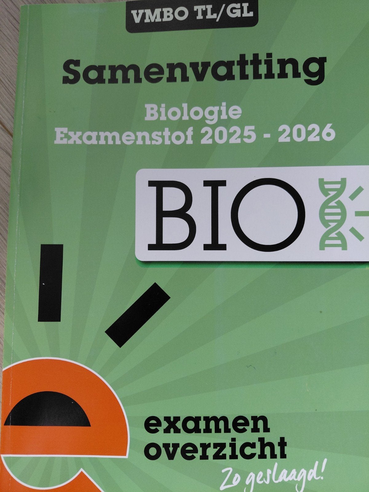 Samenvatting Biologie Examenstof 2025-2026 VMBO TL/GL, Boeken, Ophalen of Verzenden, Zo goed als nieuw, VMBO, Biologie