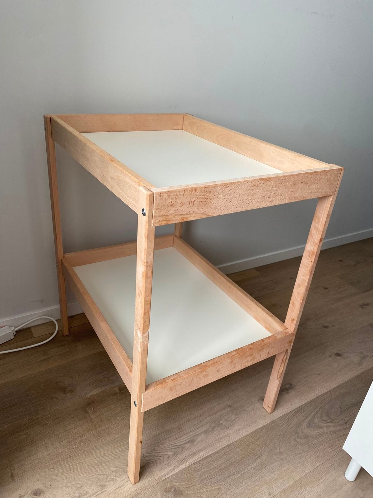 IKEA SNIGLAR Verschoontafel + ÖNSKLIG + SKÖTSAM, Ophalen, Minder dan 75 cm, 50 tot 70 cm, Zo goed als nieuw
