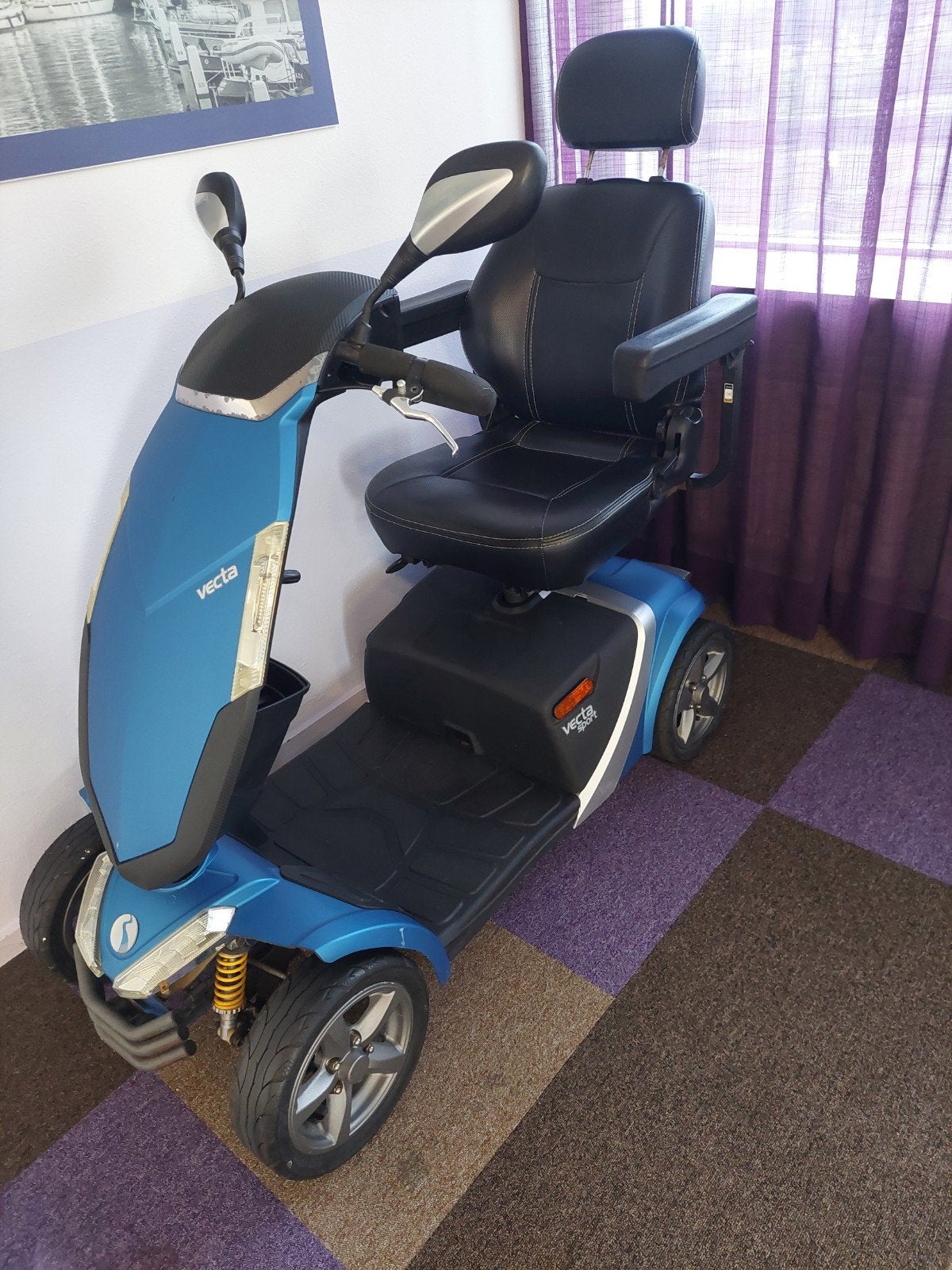 mooie Rascal Vecta Sport, Diversen, Brommobielen en Scootmobielen, Gebruikt, Overige merken, 36 t/m 45 km, 16 km/u of meer, Ophalen