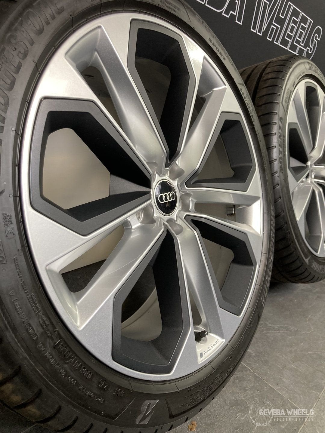 20” originele Audi Q3 Sportback velgen + banden 5x112    83A, Gebruikt, 255 mm, -, -