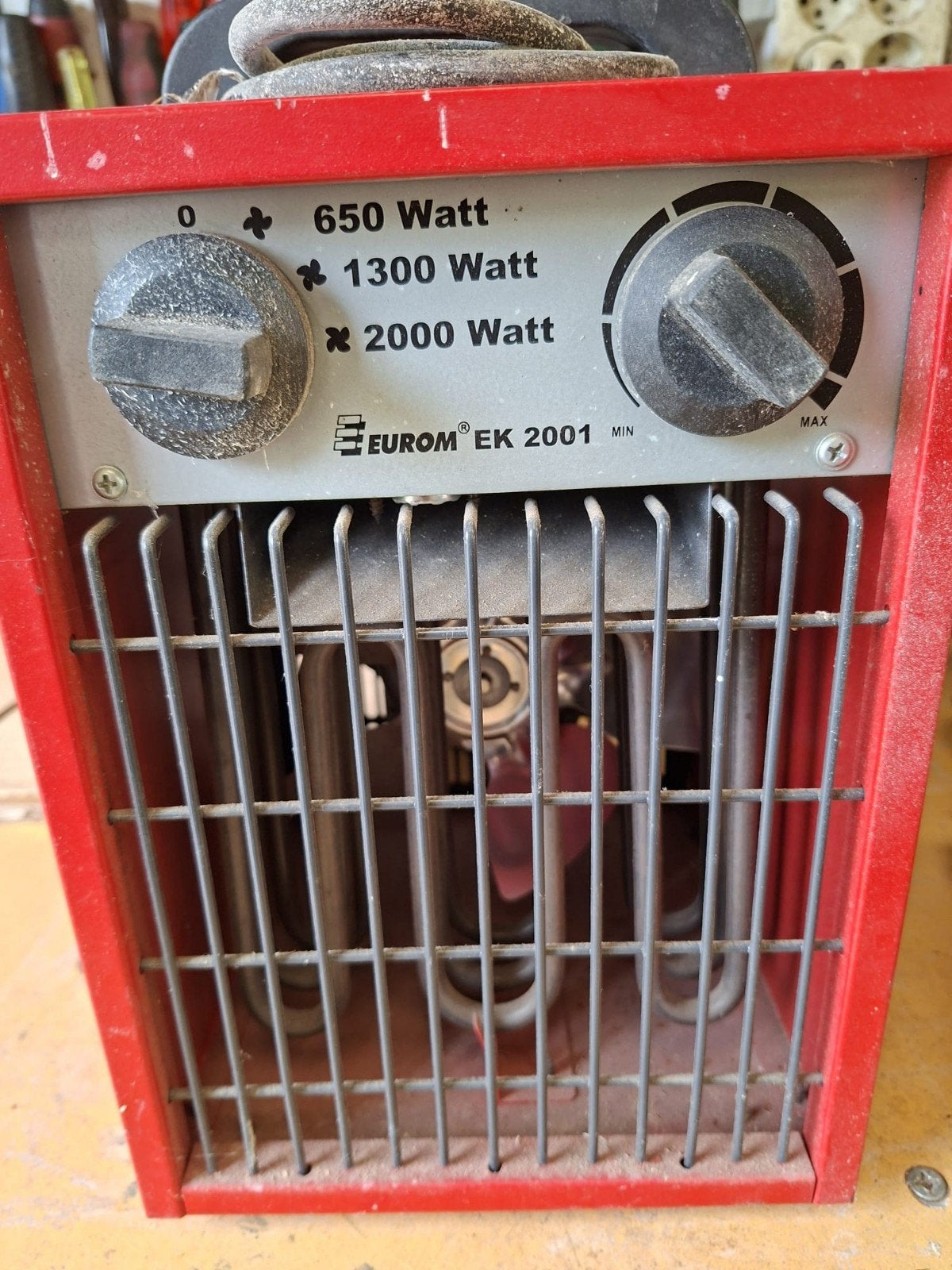 Eurom EK 2001 Elektrische Kachel - 2000 Watt, Ophalen