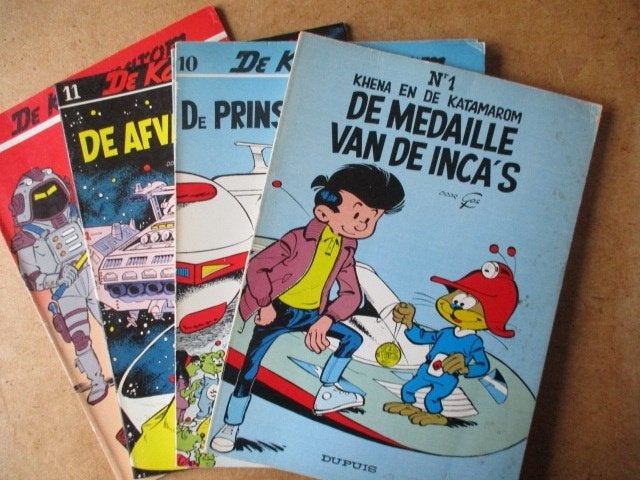 adv7918 khena en de katamarom, Boeken, Eén stripboek, Ophalen, Gelezen