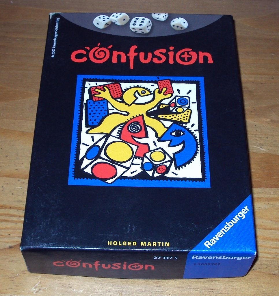 Confusion gezelschapsspel, Een of twee spelers, Ophalen of Verzenden, Zo goed als nieuw, Ravensburger