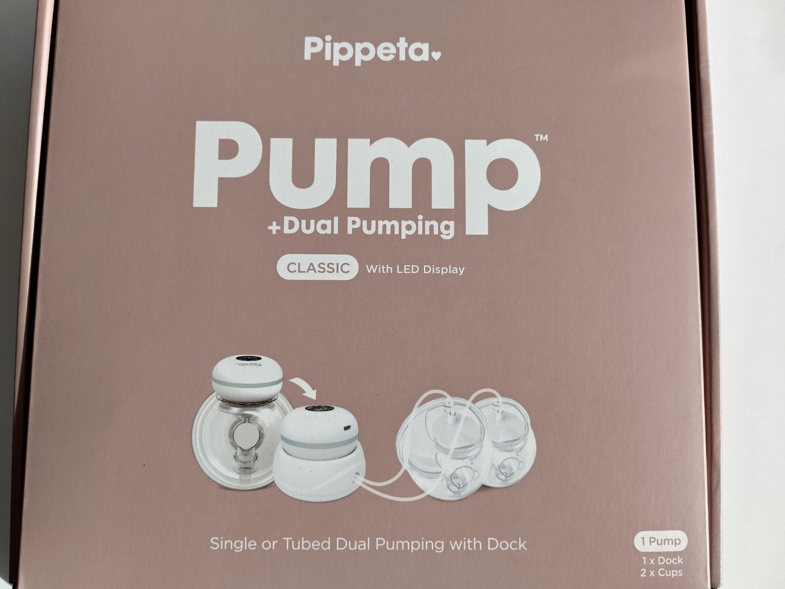 Pippeta Handsfree Borstpomp, Kinderen en Baby's, Babyvoeding en Toebehoren, Overige merken, Borstkolf, Ophalen of Verzenden, Draadloos