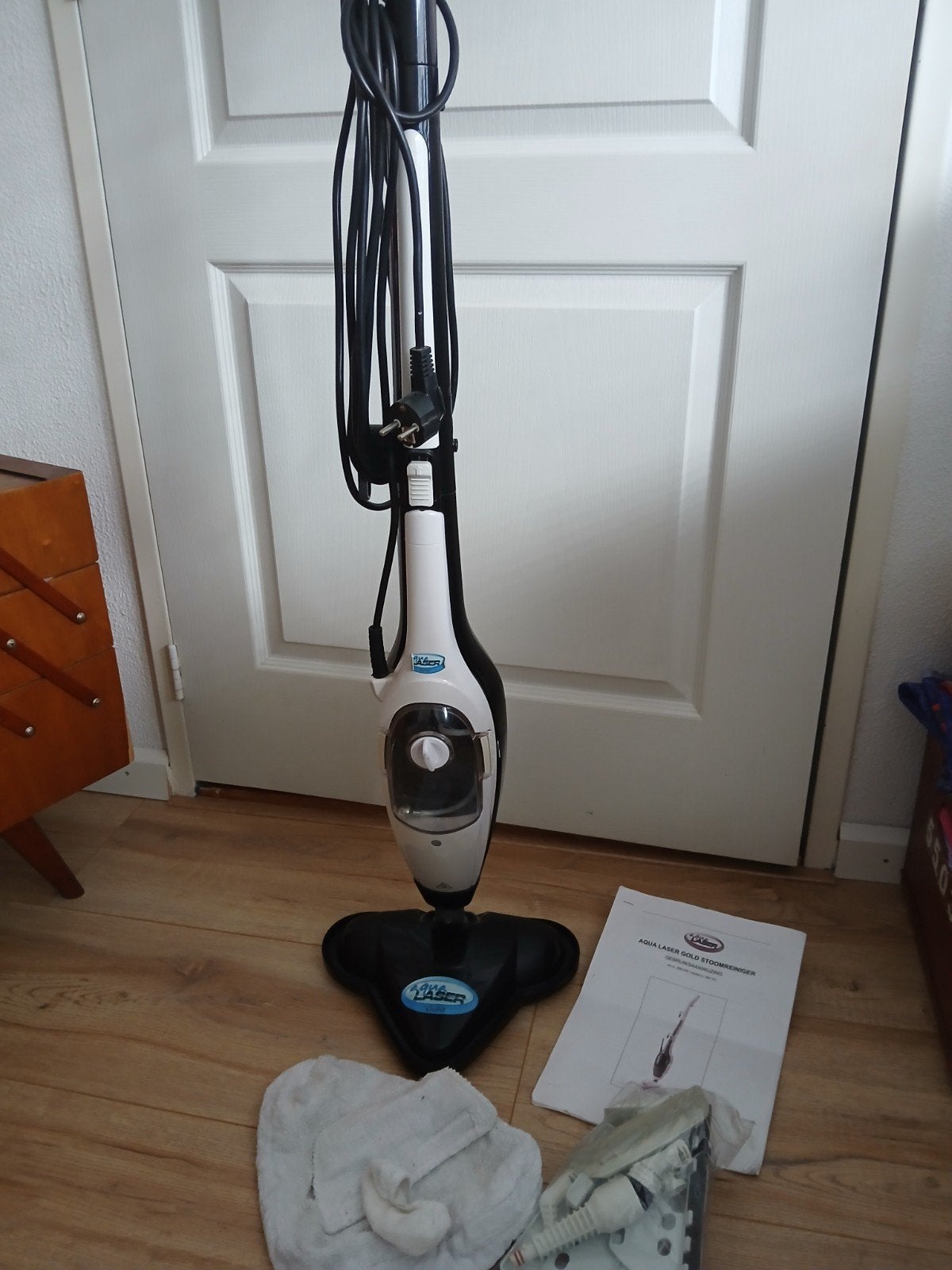 Aqu Laser Gold Stoomreiniger, Ophalen, Gebruikt