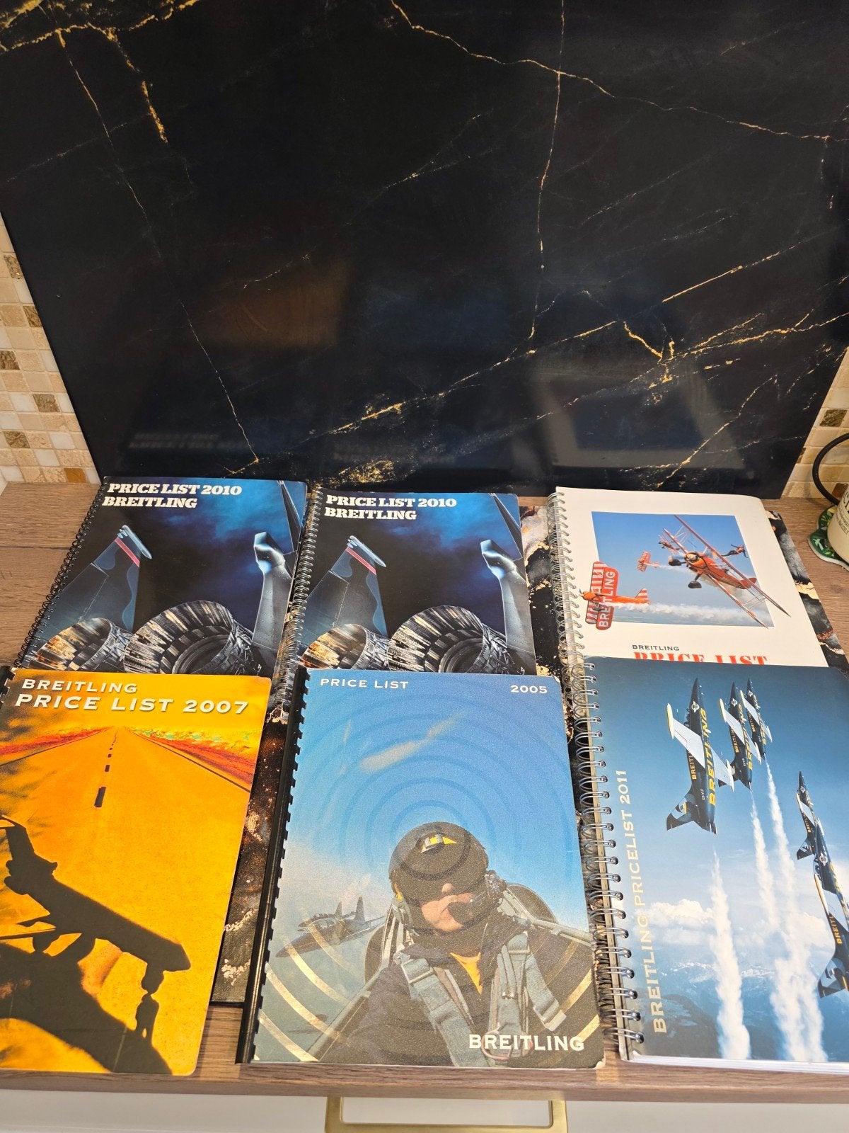 Breitling Prijslijsten Collectie (2005-2011), Ophalen of Verzenden, Gelezen, Breitling, Catalogus