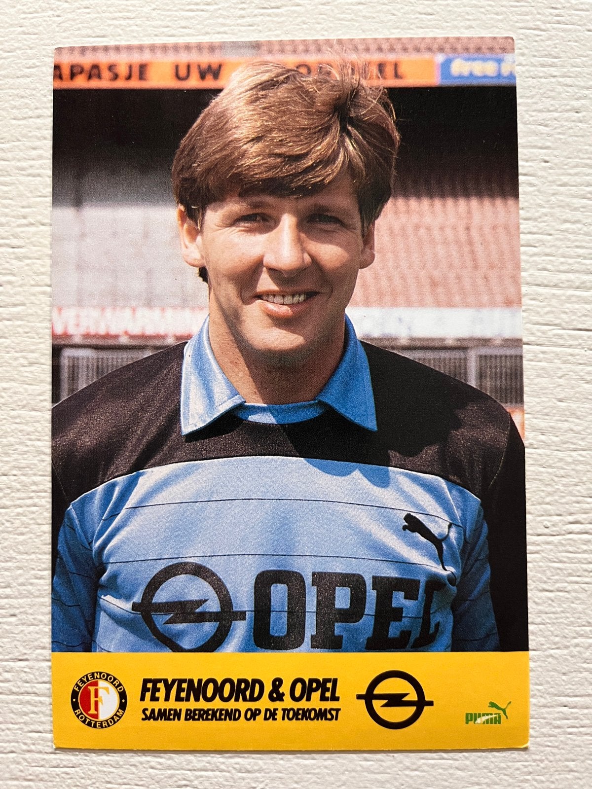 Feyenoord spelerskaart Formannoy, Ophalen of Verzenden, Zo goed als nieuw, Feyenoord, Spelerskaart
