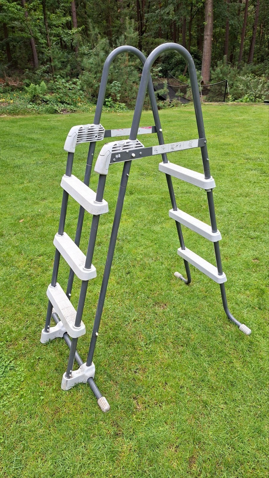 Zwembadtrapje 150 cm hoog, Ophalen, Gebruikt