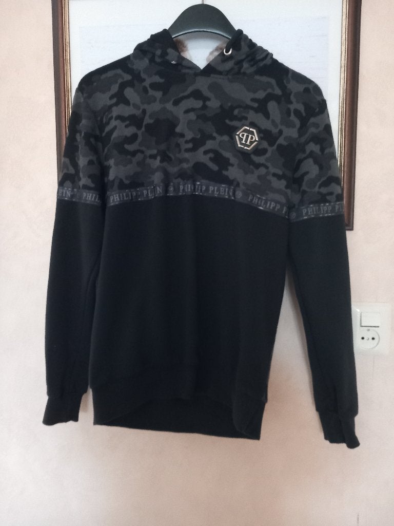 Trui maat s, Zwart, Ophalen of Verzenden, Zo goed als nieuw, Philipp Plein