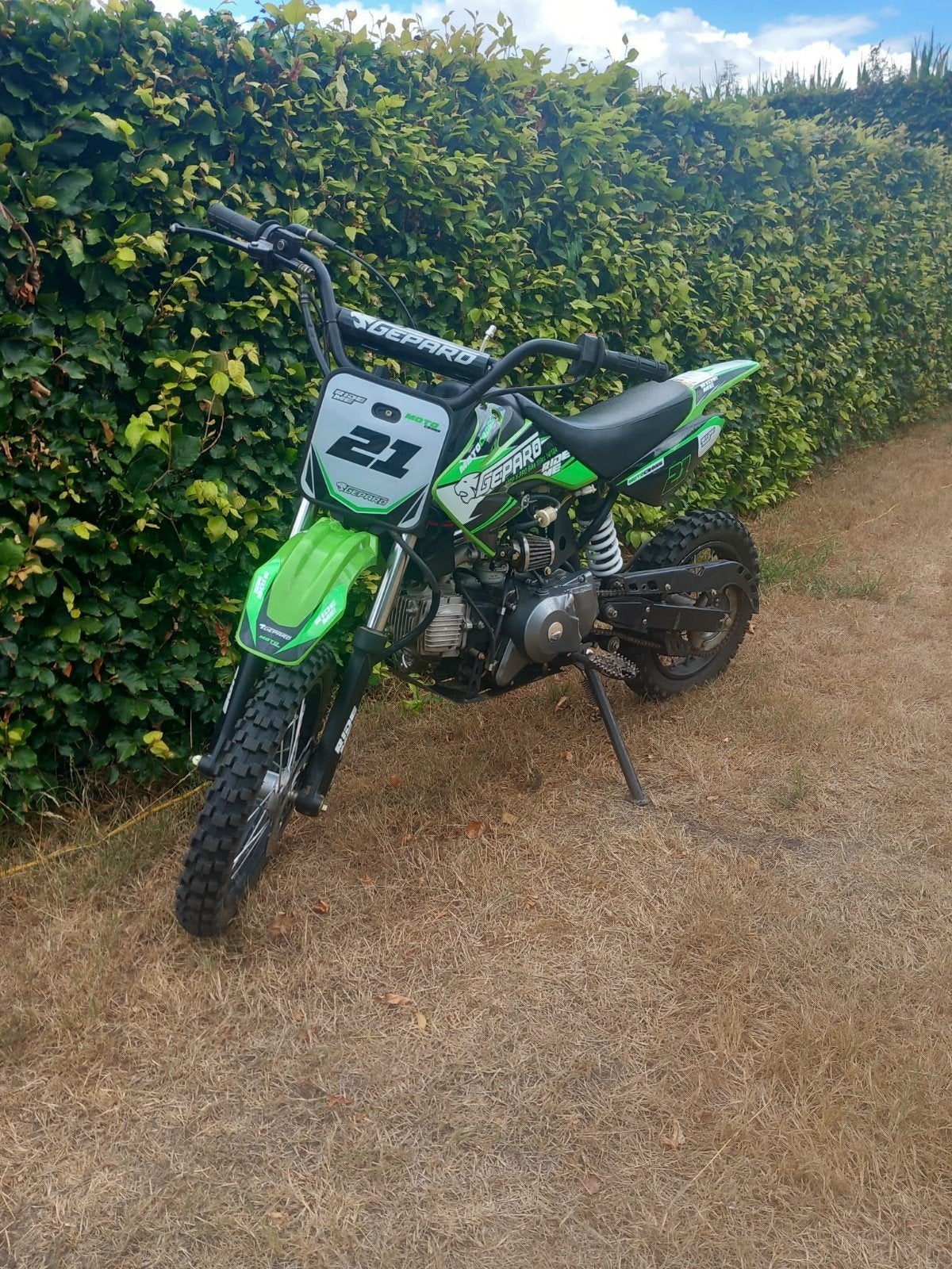 Crossmotor 125cc, Ophalen, Pitbike