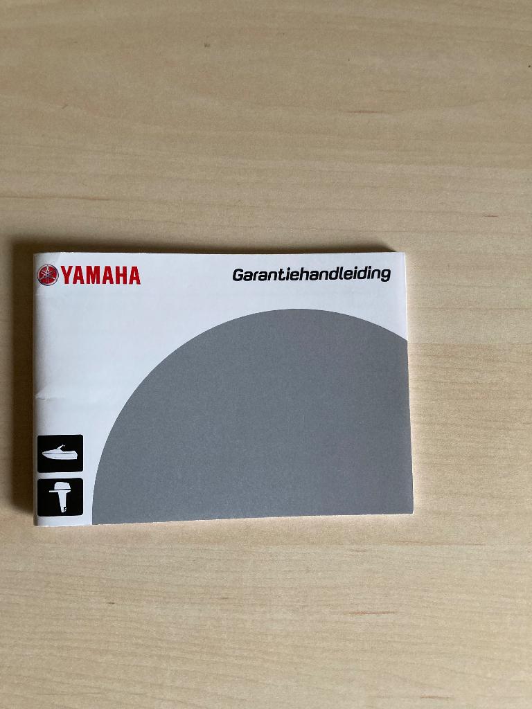 Garantieboekje Yamaha buitenboordmotor, Ophalen of Verzenden, Nieuw