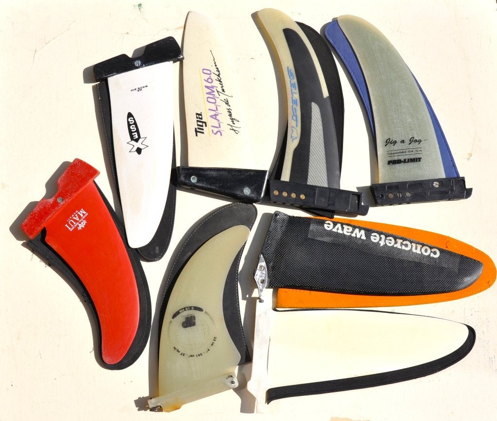 Vinnen - vinnen - vinnen, Watersport en Boten, Windsurfen, Gebruikt, Met draagtas, Select, Vin