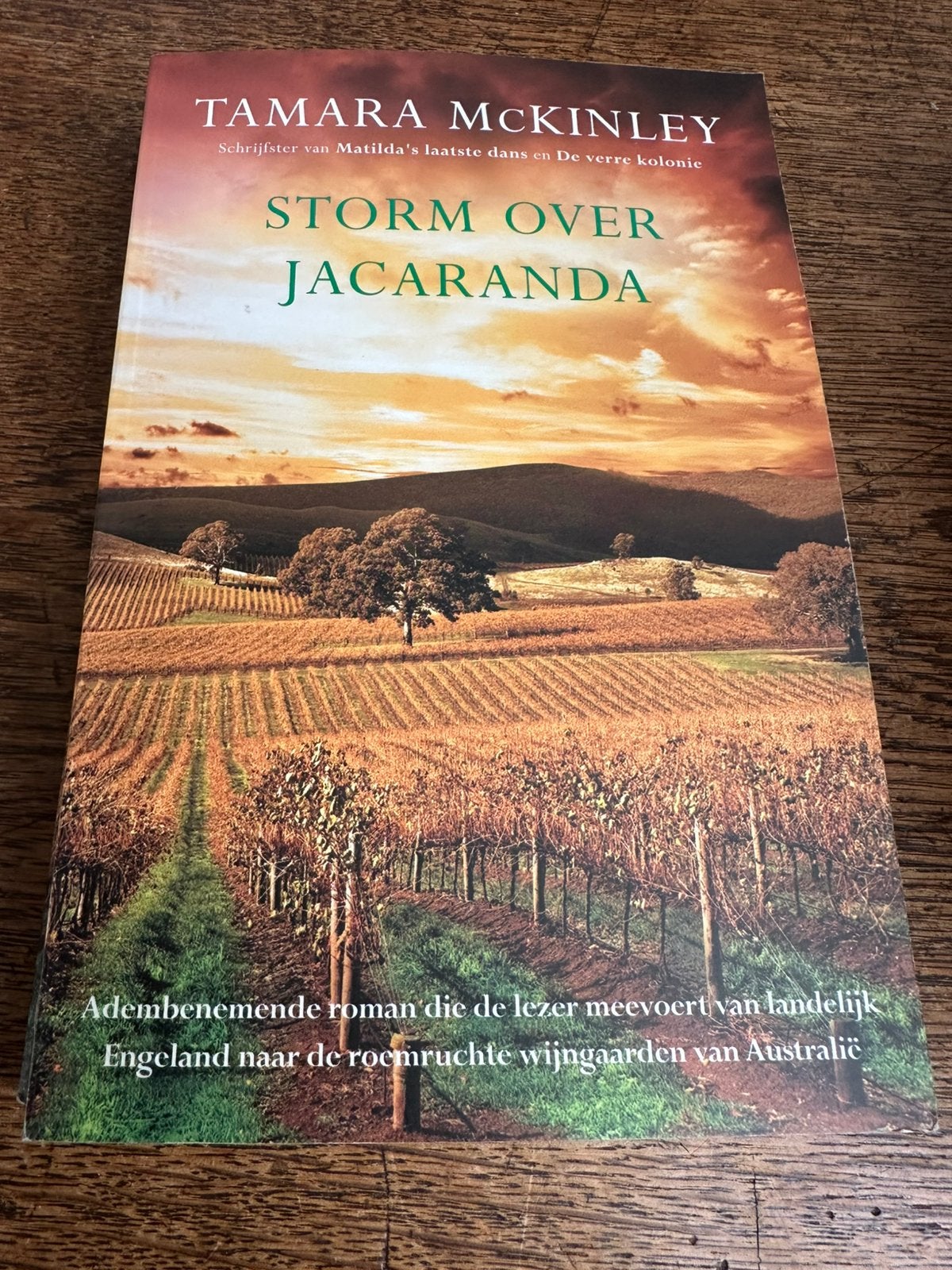 Tamara McKinley: Storm over Jacaranda, Ophalen of Verzenden, Zo goed als nieuw