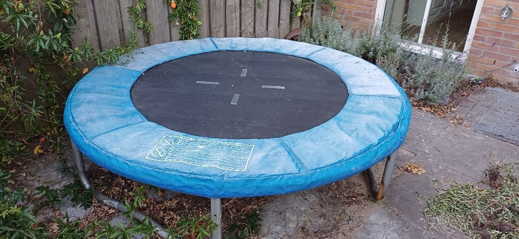 trampoline, Ophalen, Gebruikt