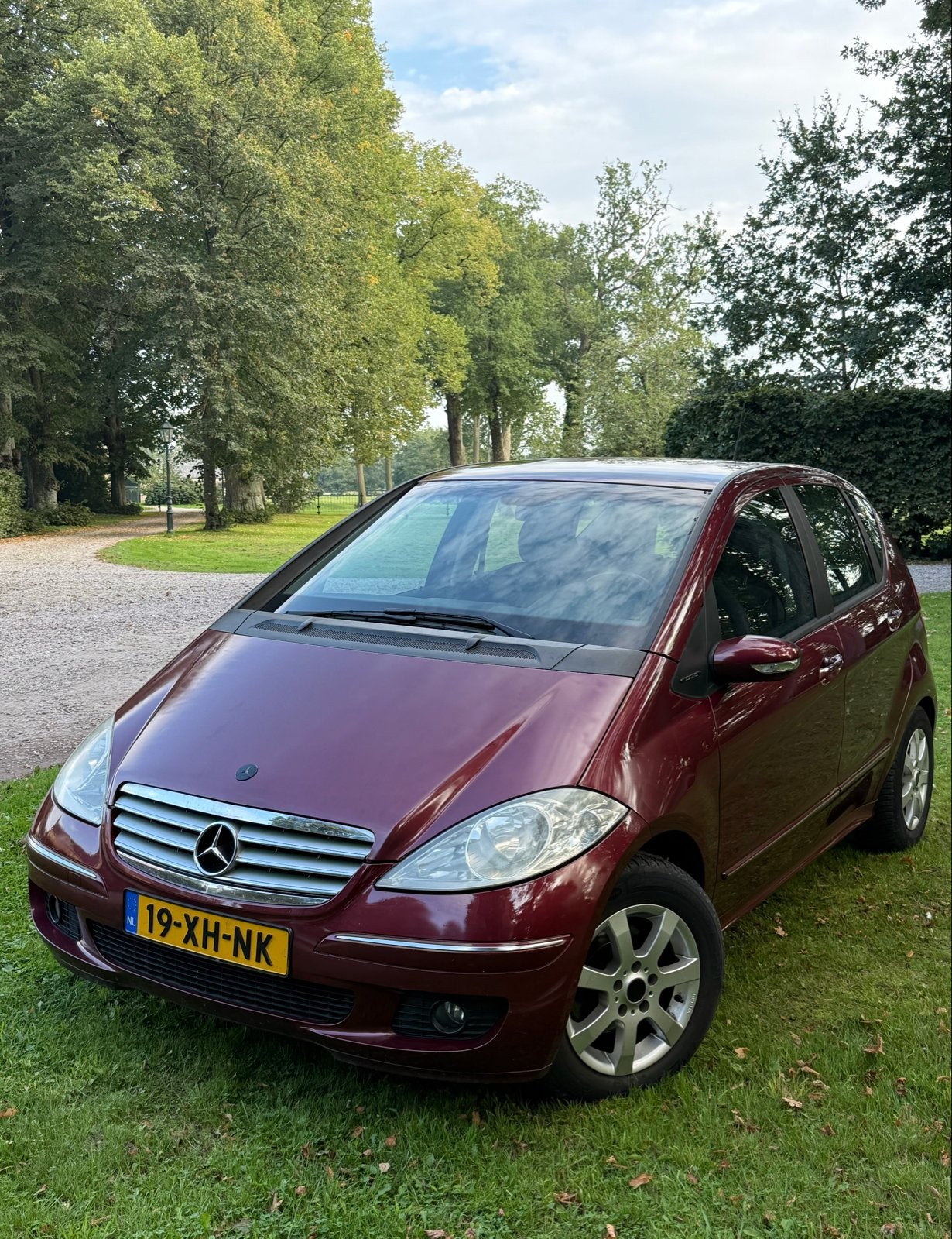 Mercedes-Benz A-Klasse 1.5 A160 5DRS 2007 Rood, Voorwielaandrijving, 1498 cc, 49 €/maand, Origineel Nederlands