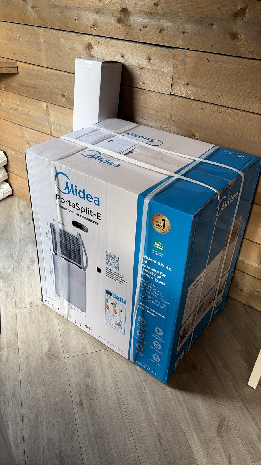 Midea PortaSplit-E Mobiele Split Airconditioner Nieuw, Ophalen, Koelen en Ontvochtigen, Nieuw, 3 snelheden of meer