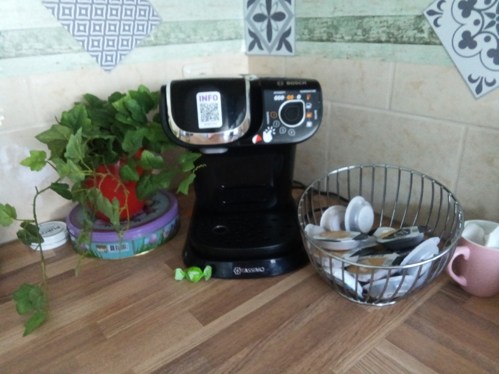 Bosch Tassimo Koffiezetapparaat - Zo goed als nieuw, Ophalen, Koffiepads en cups, Koffiemachine, Zo goed als nieuw
