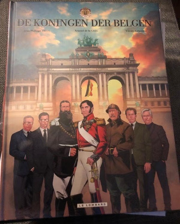 de koningen der Belgen hc d10, Eén stripboek, Ophalen of Verzenden, Zo goed als nieuw