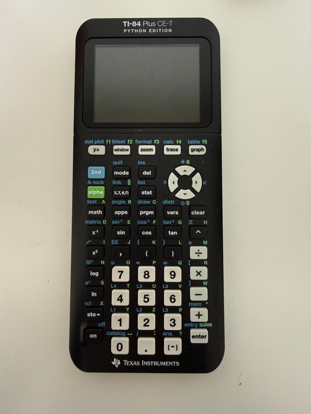 Grafische rekenmachine - Texas Instruments TI-84 Plus CE-T, Ophalen, Grafische rekenmachine, Zo goed als nieuw
