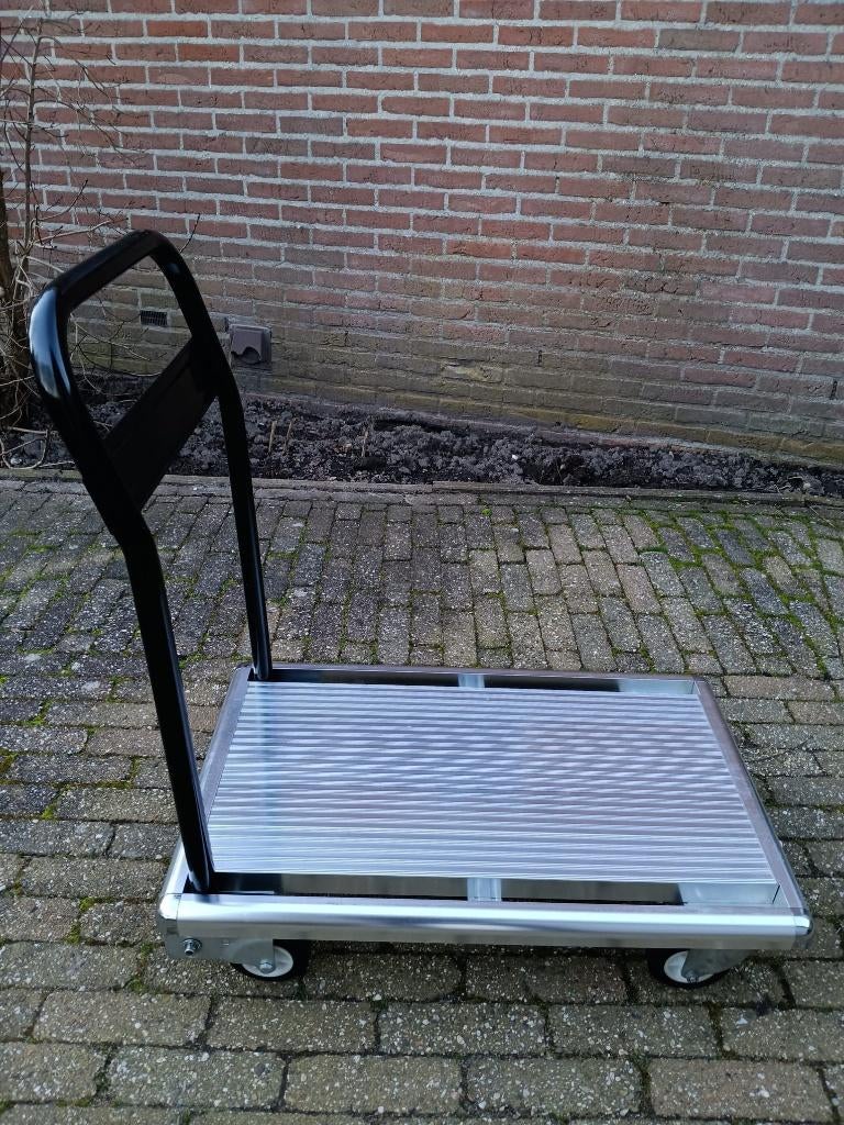 Transportwagen aluminium, 100 liter of meer, Ophalen, Zo goed als nieuw, Transportkar