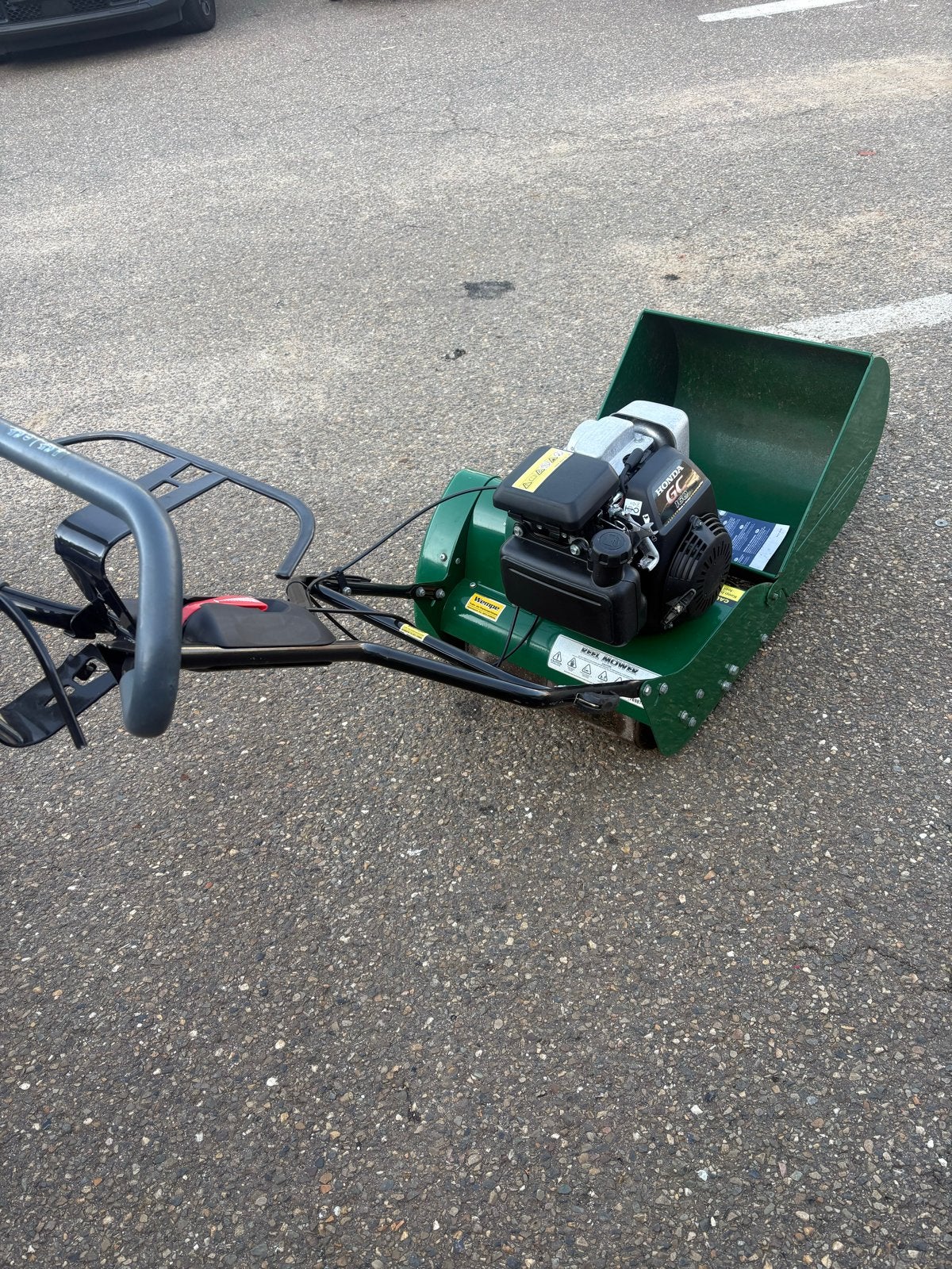Masport Olympic Grasmaaier met Honda GC160 Motor, Tuin en Terras, Ophalen, Masport, Zo goed als nieuw, Opvangbak