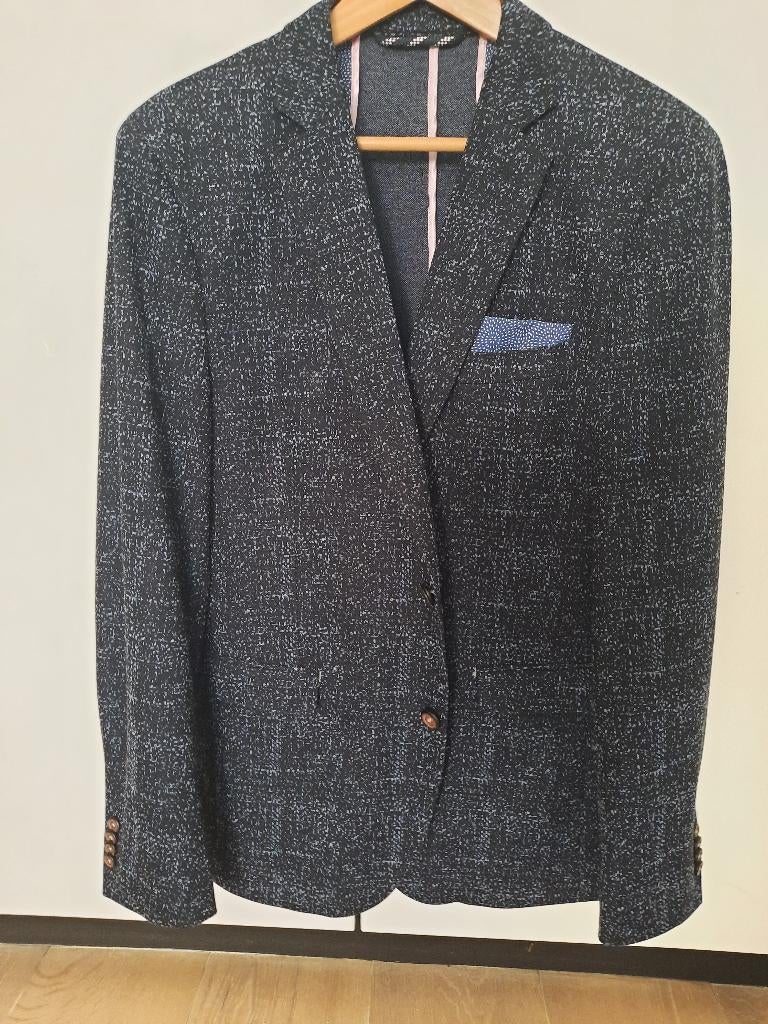 Colbert maat 52 heren merk "Born with appetite", Maat 52/54 (L), Onbekend, Blauw, Nieuw