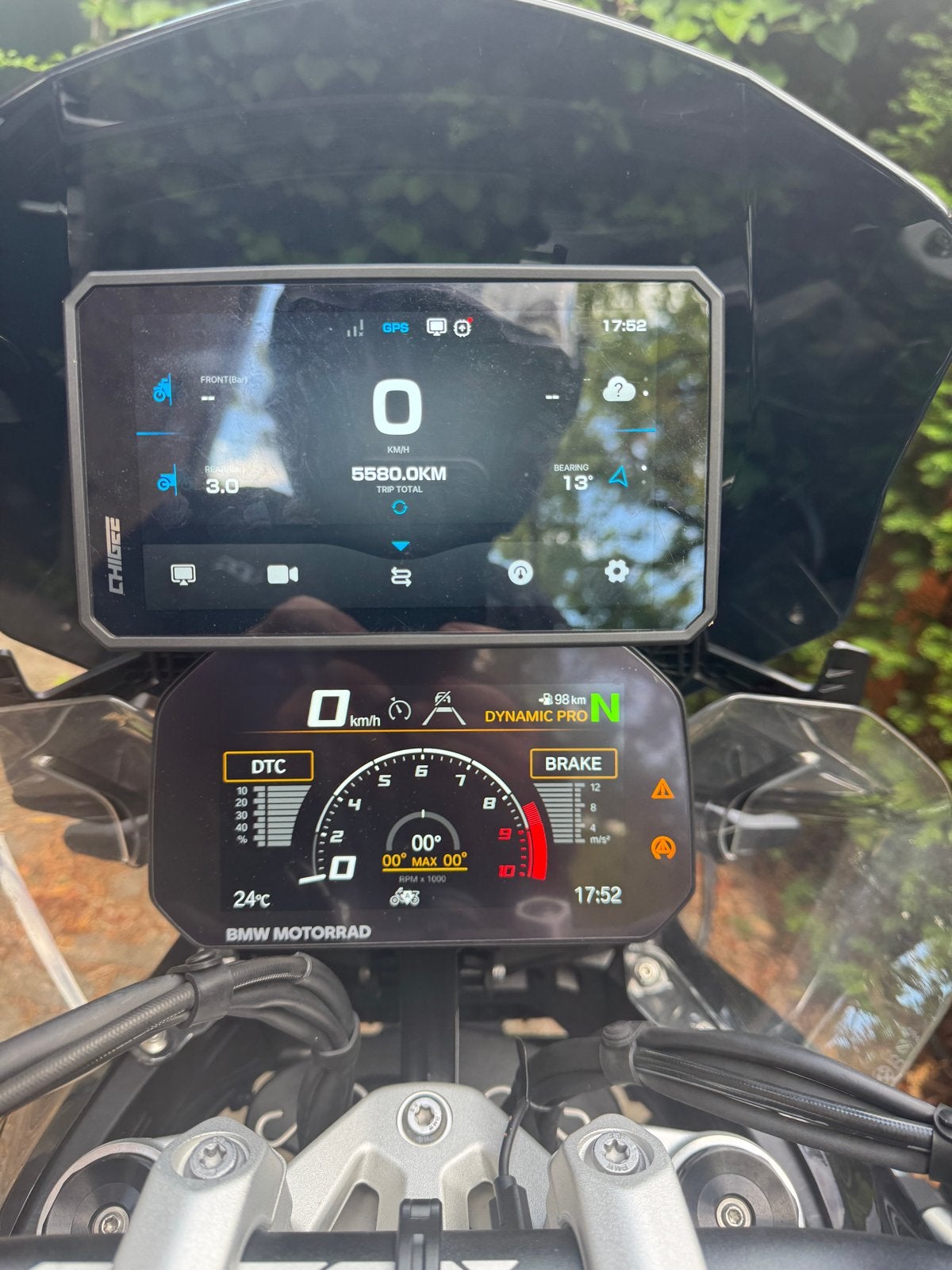 Chigee AIO-6 LTE CarPlay/Android Auto voor BMW Motorrad, Ophalen, Zo goed als nieuw