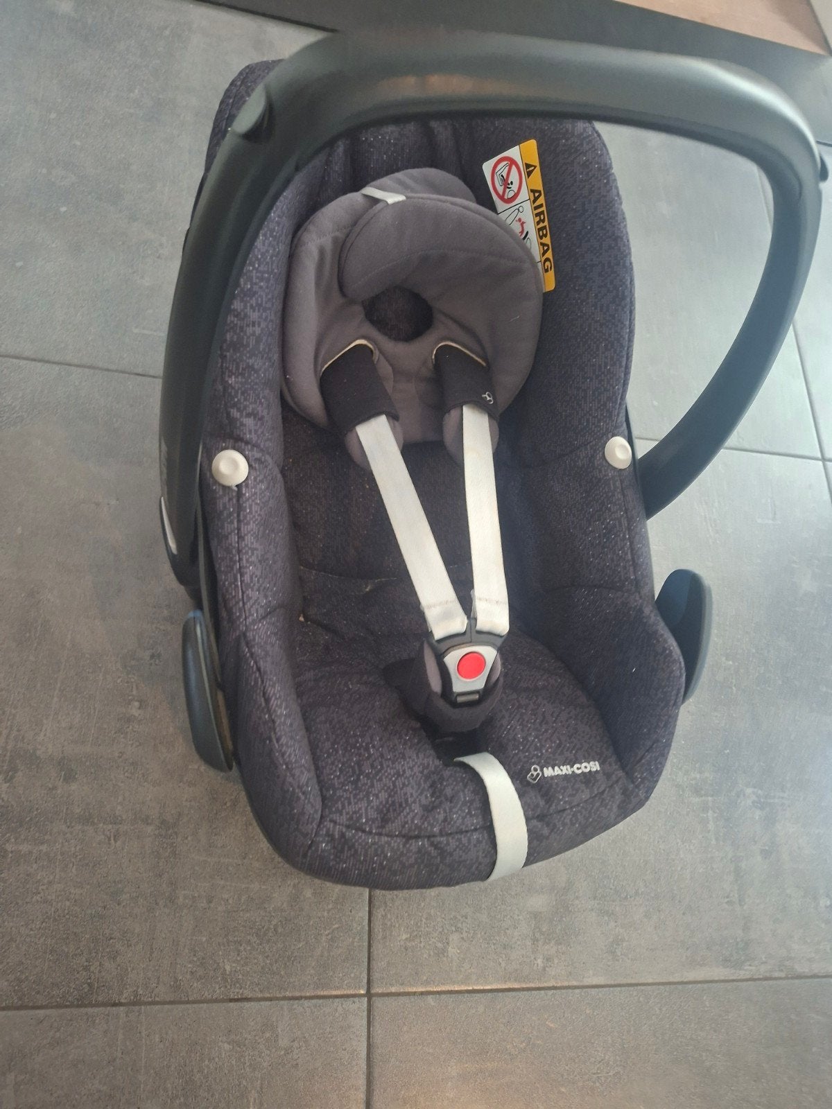 Maxi-Cosi Pebble + 2x FamilyFix Isofix Base + optioneel Meyc, Kinderen en Baby's, Autostoeltjes, Ophalen, Gebruikt, Isofix, 0 t/m 13 kg