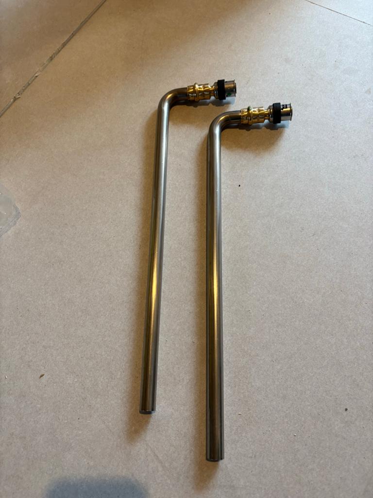 Viega Smartpress aansluitbochten set RVS 15mm x 16 pers, Ophalen of Verzenden, Nieuw, Rvs, Overige typen