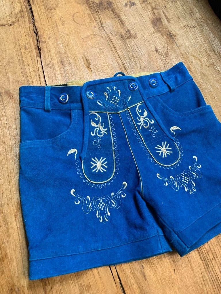 Dames Lederhosen maat 40 bongossi trade, Kleding | Dames, Broeken en Pantalons, Blauw, Maat 42/44 (L), Djt@dejuistetoon.eu, Ophalen of Verzenden