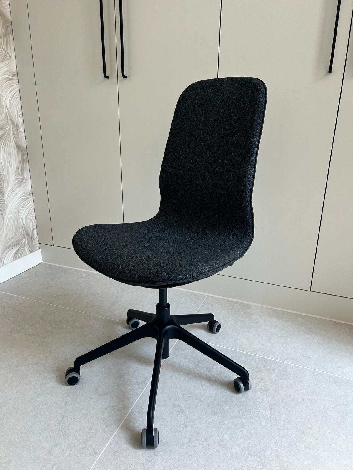 Ikea Langfjall bureaustoel, Ophalen, Zo goed als nieuw, Grijs, Bureaustoel