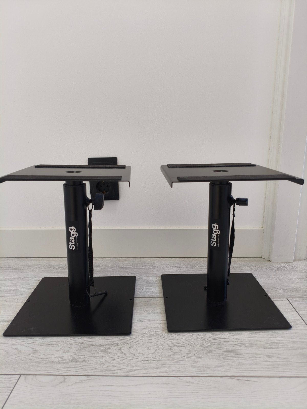 Stagg Studio Monitor Speaker Stands, Ophalen of Verzenden, In hoogte verstelbaar, Zo goed als nieuw
