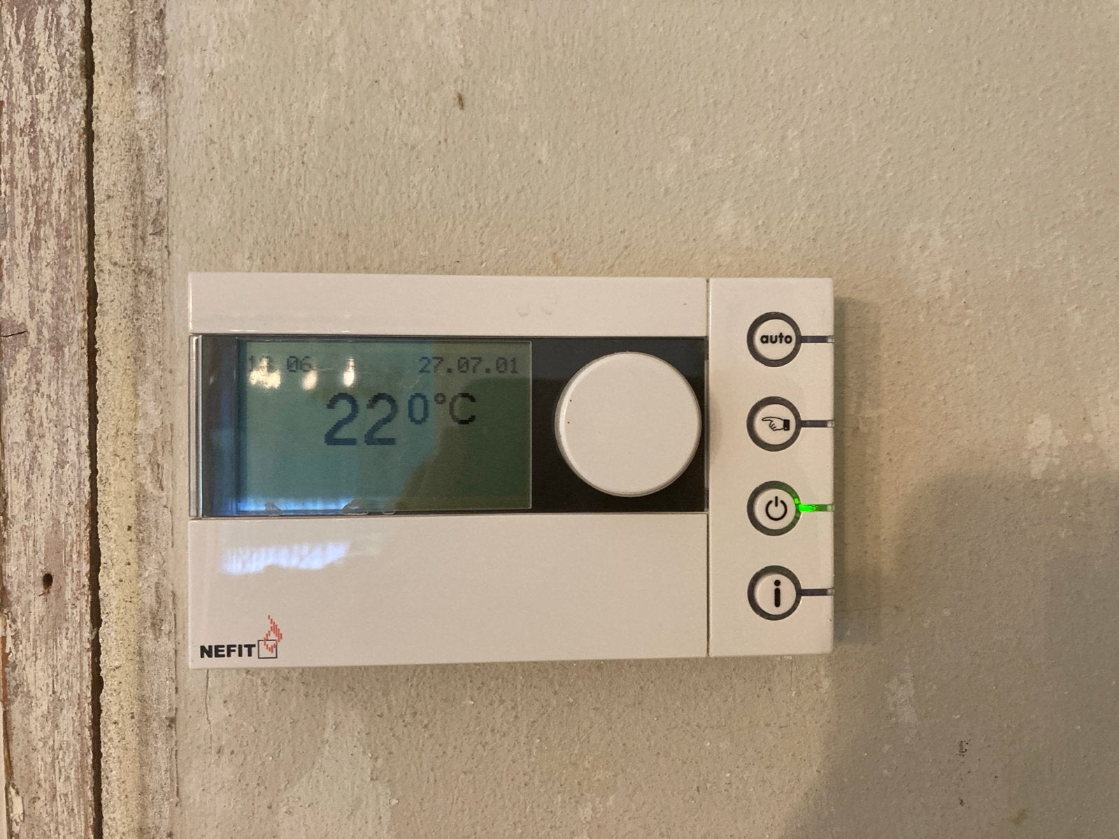 Nefit ModuLine 300 Kamerthermostaat - Gebruikt, Ophalen of Verzenden, Slimme thermostaat, Gebruikt
