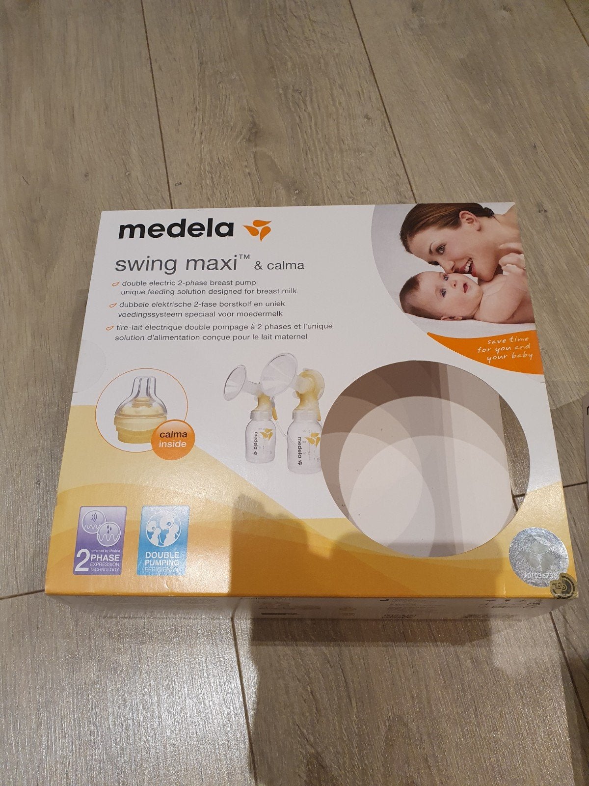 dubbele borstkolf medela swing maxi, Ophalen