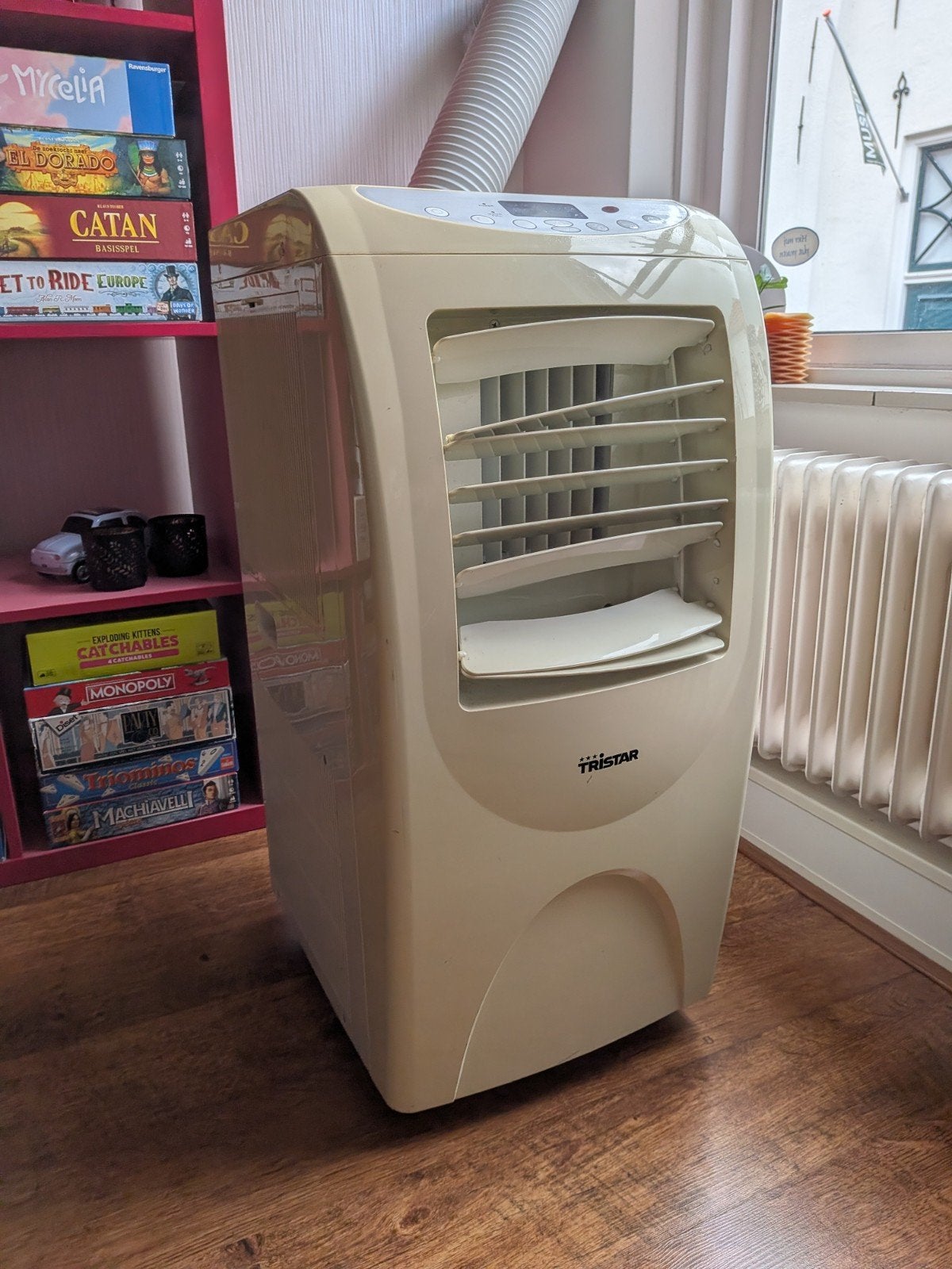 Tristar Mobiele Airco AC-5490 - Koelen en Verwarmen, Ophalen, Minder dan 60 m³, 3 snelheden of meer, Afstandsbediening