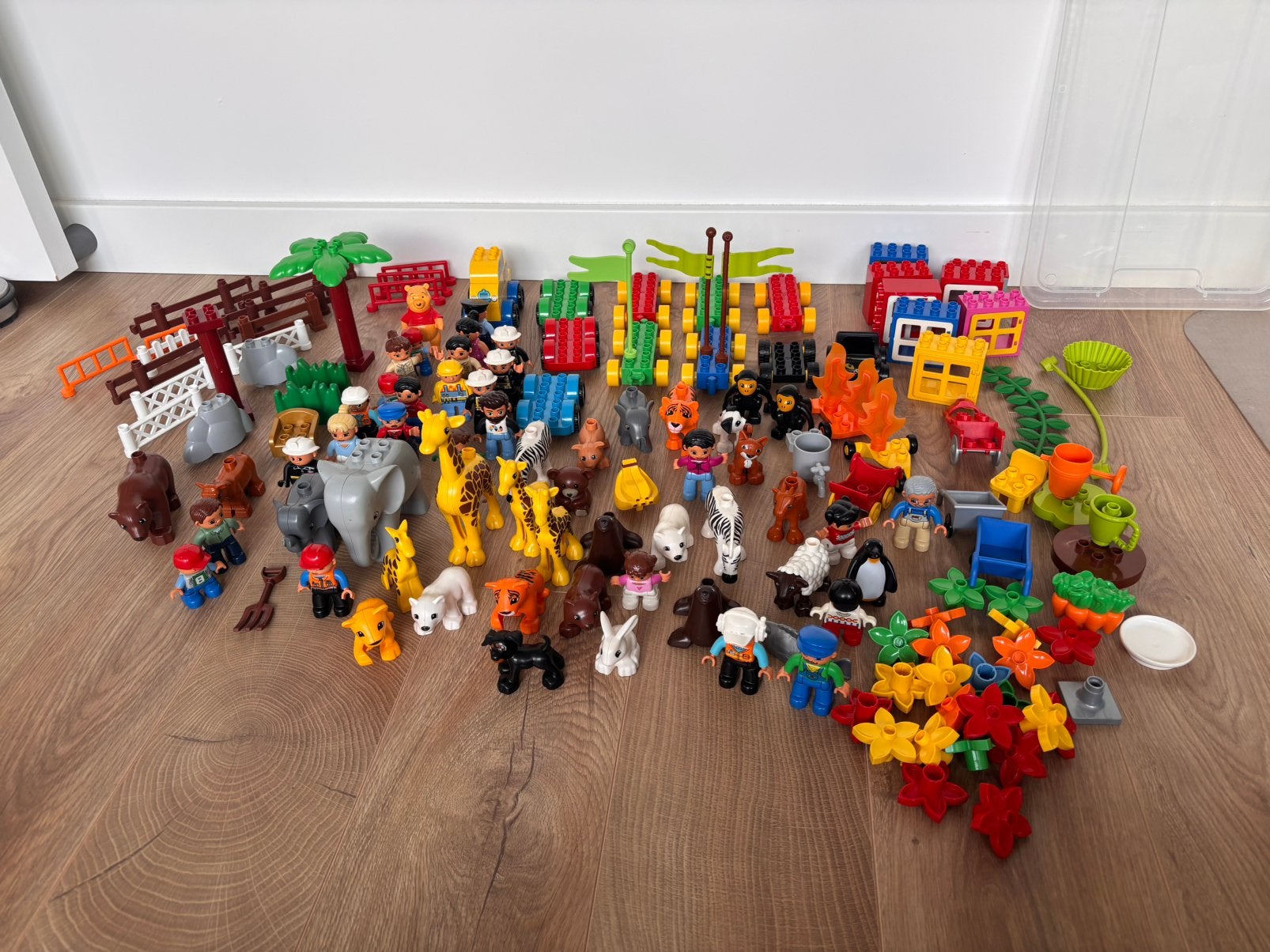 Mega grote doos Lego Duplo, Ophalen, Gebruikt