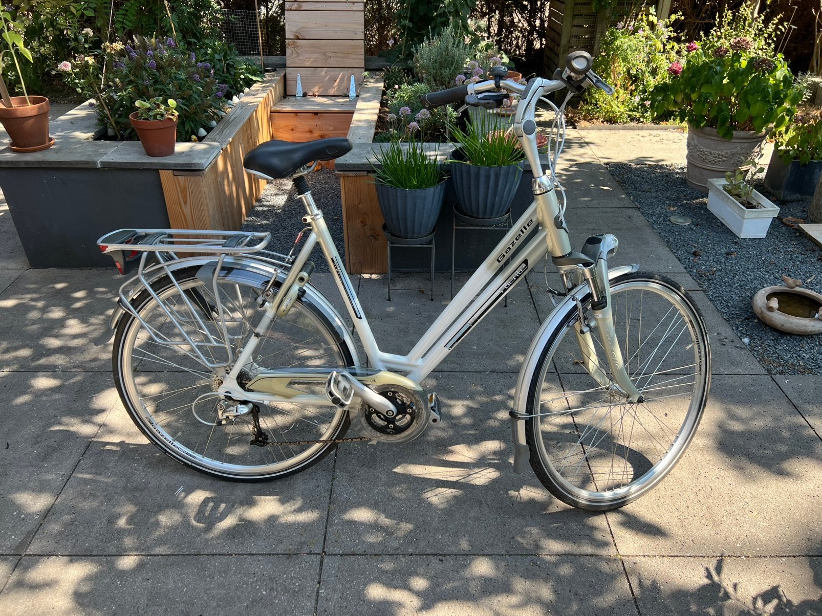 Gazelle Fuente 24 versnellingen, Ophalen, 53 tot 56 cm, Velgrem, Versnellingen