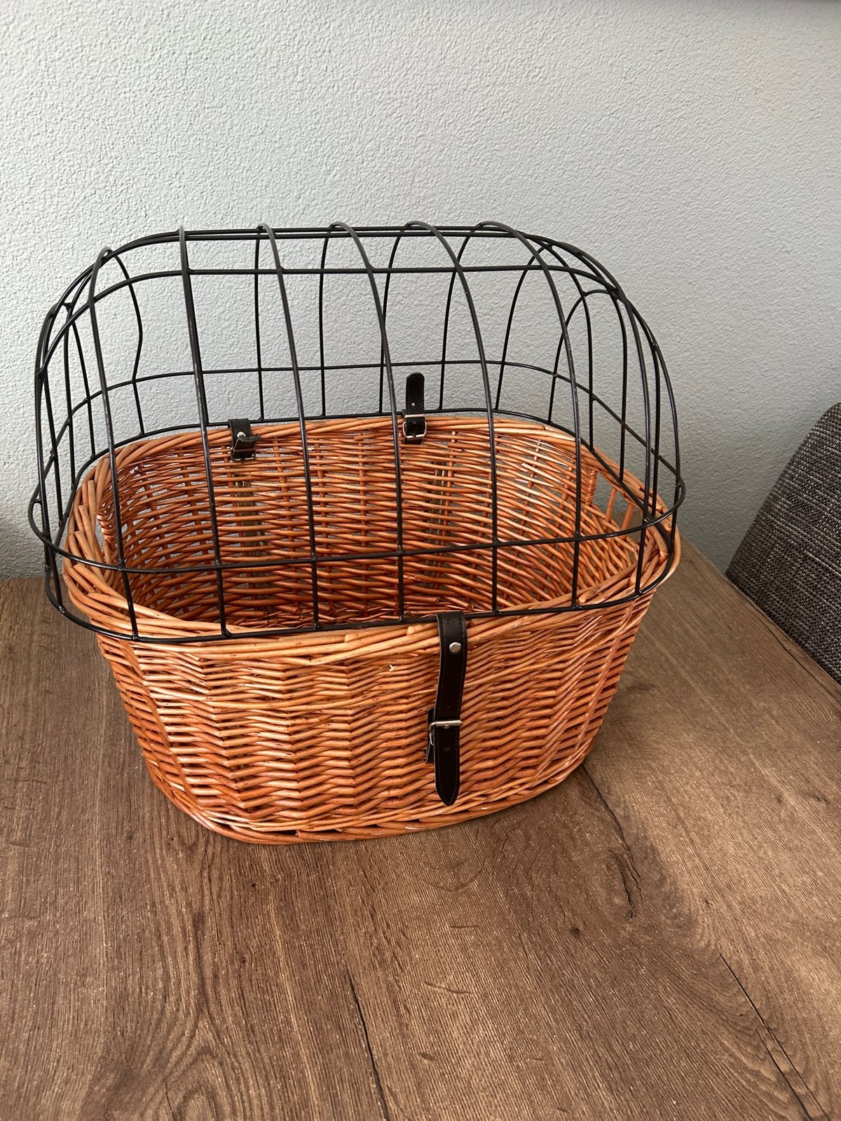 Hondenfietsmand  - Rotan, Ophalen, Zo goed als nieuw, Hondenkar, Minder dan 20 kg