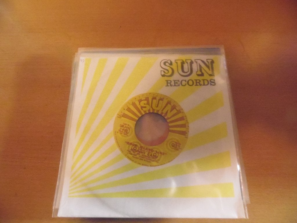 johnny cash. rock island line. / next in line., Ophalen, Gebruikt, 7 inch, Overige genres