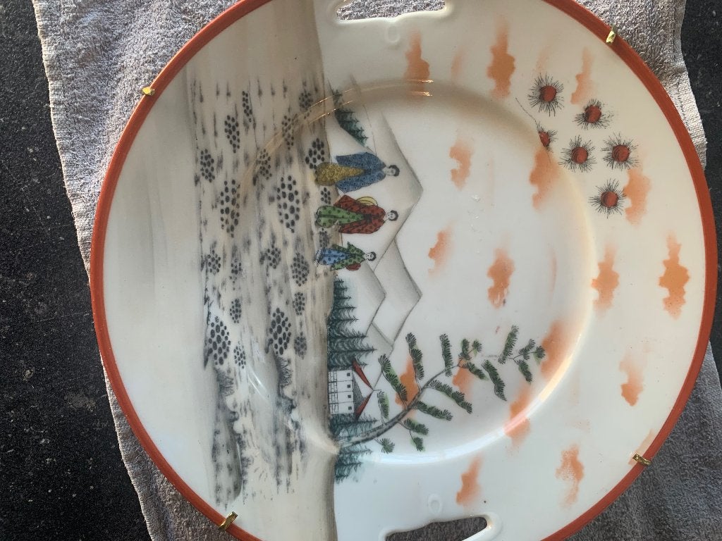 Japans bord, Ophalen of Verzenden