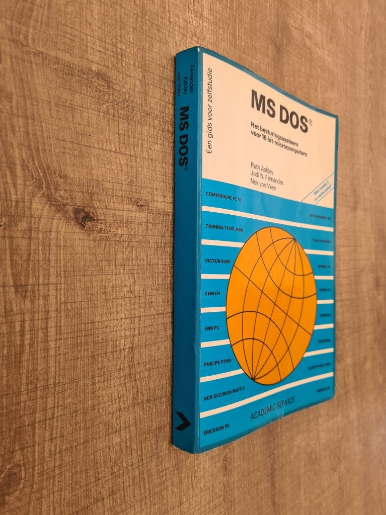 handboek ms dos - uit grootmoeders tijd - mooie uitgave, Boeken, Onbekend, Besturingssystemen, Ophalen of Verzenden, Zo goed als nieuw