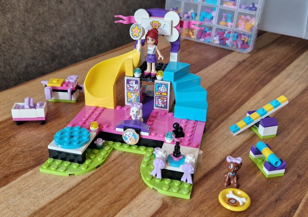 LEGO Friends 41300 Puppy Kampioenschap - complete set, Lego, Friends, Ophalen of Verzenden, Zo goed als nieuw