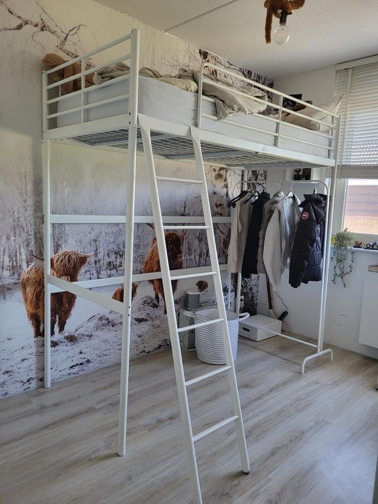 Hoogslaper - in prijs verlaagd, Ophalen, Gebruikt, Eenpersoons, 90 cm