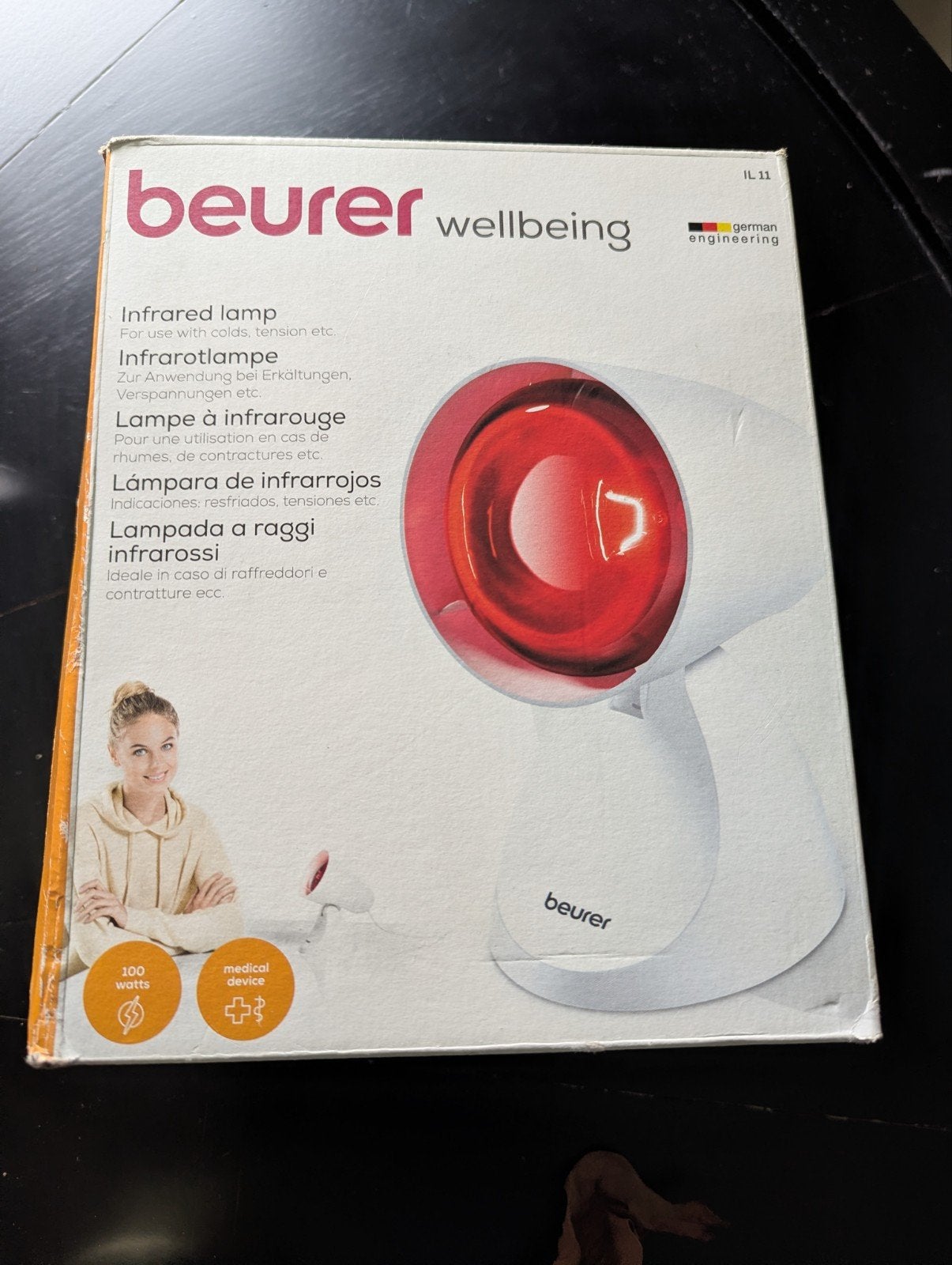 Beurer Infraroodlamp IL 11 - 100 Watt - Medisch Hulpmiddel, Ophalen of Verzenden, Nieuw, Overige typen